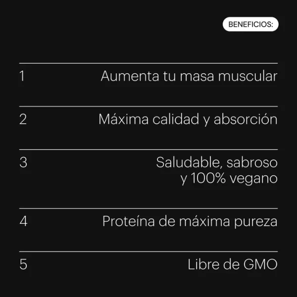 Proteína Vegana Isolated - Imagen 3