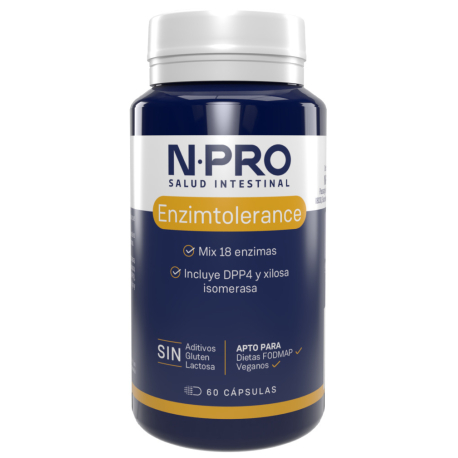 ENZIMTOLERANCE 60 CÁPSULAS