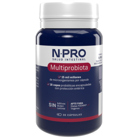 MULTIPROBIOTA 30 CÁPSULAS NPRO