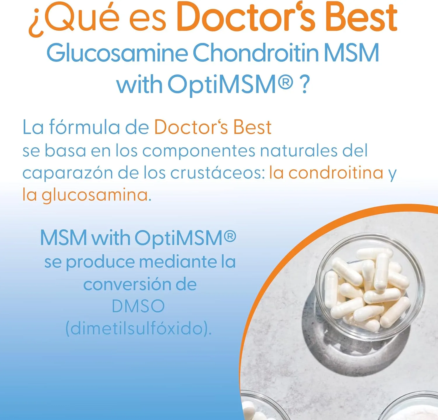 Glucosamina Condroitina MSM 360 - Doctors Best - Imagen 4