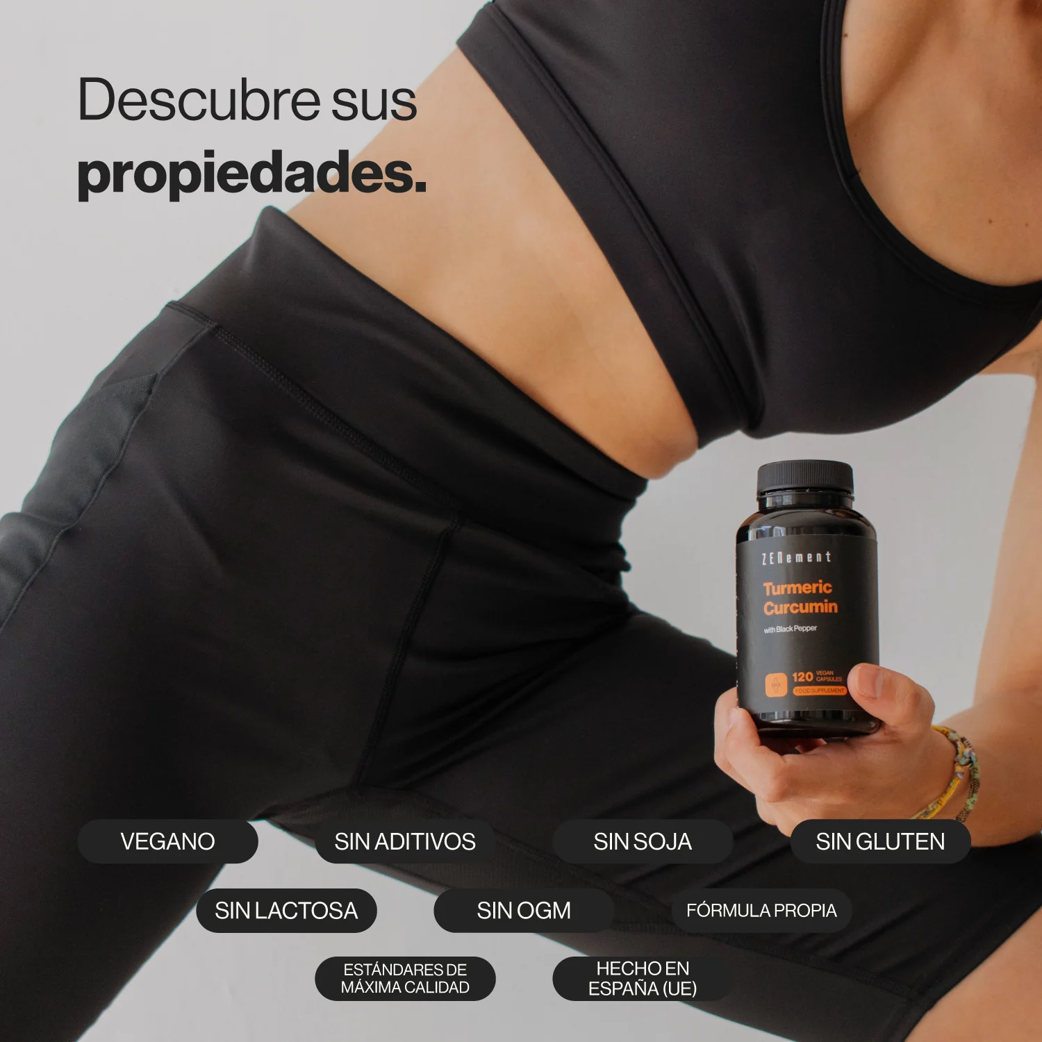 EXTRACTO DE CÚRCUMA CON PIMIENTA NEGRA 120 - ZENEMENT - Imagen 3