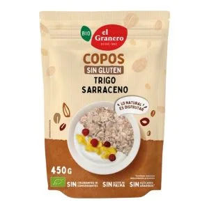 Copos de Trigo Sarraceno Sin Gluten 450 g - El Granero Integral