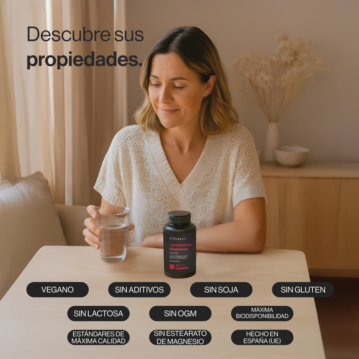 Bligliscinato de Hierro Liposomal 90 cap - Imagen 2