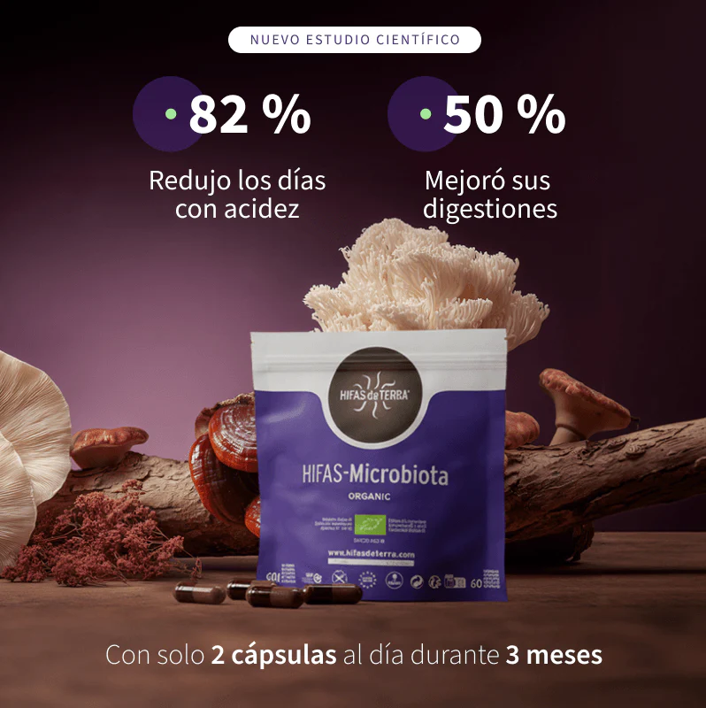 Microbiota Eco 60 Cápsulas - HIFAS DA TERRA - Imagen 2